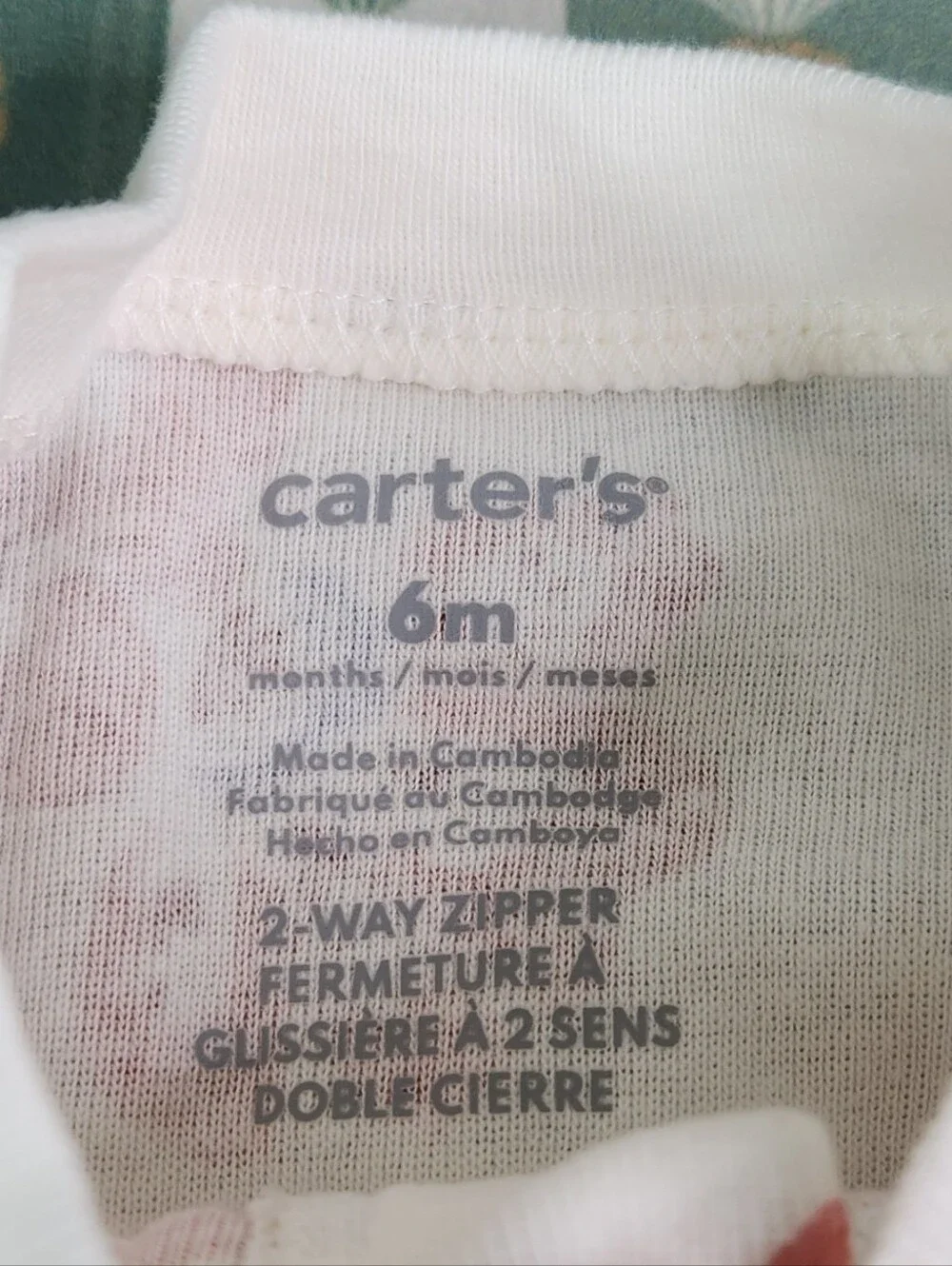 Carter's Baby Girls' Floral Footed One-Piece Sleepers - Pink Floral